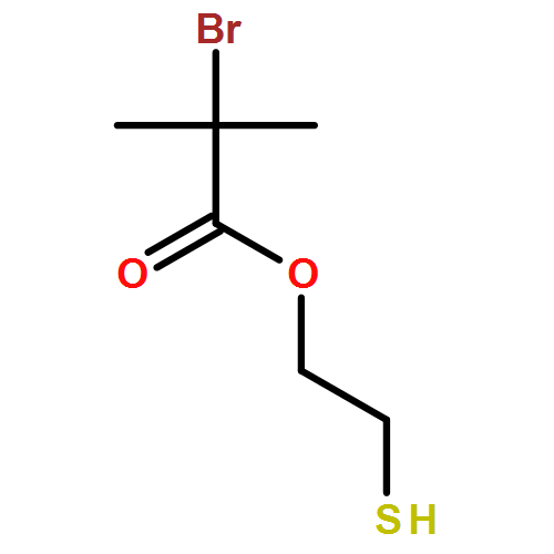 Propanoic acid, 2-bromo-2-methyl-, 2-mercaptoethyl ester
