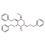 α-D-Galactopyranoside, methyl 2,3,6-tris-O-(phenylmethyl)-