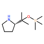 Pyrrolidine, 2-[1-methyl-1-[(trimethylsilyl)oxy]ethyl]-, (2S)-