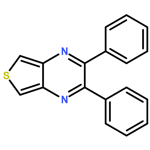 Thieno[3,4-b]pyrazine, 2,3-diphenyl-