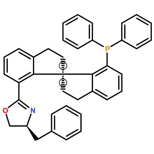 Oxazole, 2-[(1S)-7'-(diphenylphosphino)-2,2',3,3'-tetrahydro-1,1'-spirobi[1H-inden]-7-yl]-4,5-dihydro-4-(phenylmethyl)-, (4S)-