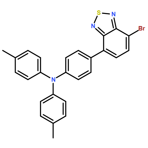 Benzenamine, 4-(7-bromo-2,1,3-benzothiadiazol-4-yl)-N,N-bis(4-methylphenyl)-