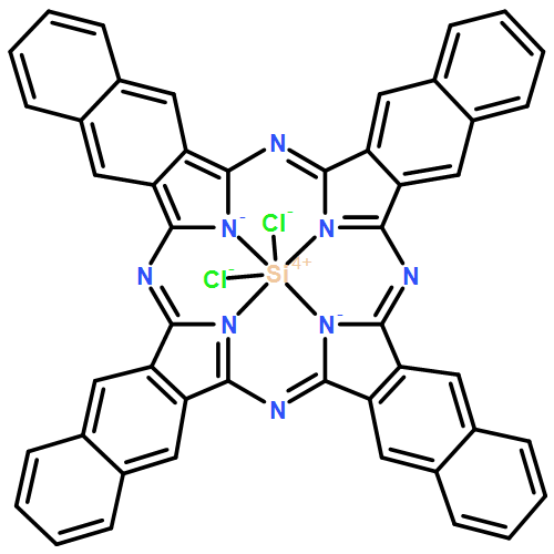 Silicon,dichloro[37H,39H-tetranaphtho[2,3-b:2',3'-g:2'',3''-l:2''',3'''-q]porphyrazinato(2-)-kN37,kN38,kN39,kN40]-, (OC-6-12)-