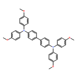 [1,1'-Biphenyl]-4,4'-diamine, N4,N4,N4',N4'-tetrakis(4-methoxyphenyl)-
