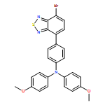 Benzenamine, 4-(7-bromo-2,1,3-benzothiadiazol-4-yl)-N,N-bis(4-methoxyphenyl)-