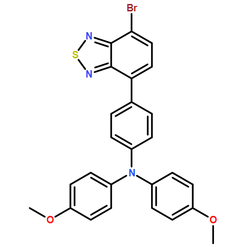 Benzenamine, 4-(7-bromo-2,1,3-benzothiadiazol-4-yl)-N,N-bis(4-methoxyphenyl)-