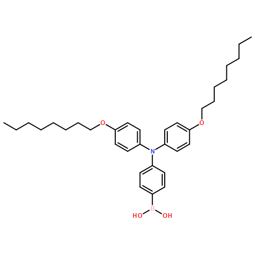 Boronic acid, B-[4-[bis[4-(octyloxy)phenyl]amino]phenyl]-