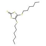 1,3-Dithiole-2-thione, 4,5-bis(hexylthio)-