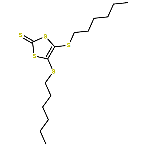 1,3-Dithiole-2-thione, 4,5-bis(hexylthio)-