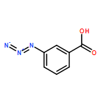 Benzoic acid, 3-azido-