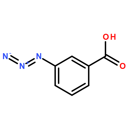 Benzoic acid, 3-azido-