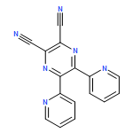 2,3-Pyrazinedicarbonitrile, 5,6-di-2-pyridinyl-