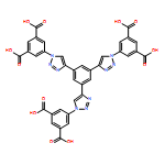1,3-Benzenedicarboxylic acid, 5,5',5''-[1,3,5-benzenetriyltris(1H-1,2,3-triazole-4,1-diyl)]tris-