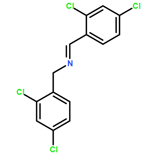 Benzenemethanamine, 2,4-dichloro-N-[(2,4-dichlorophenyl)methylene]-