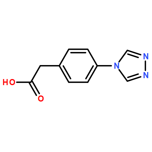 2-[4-(4H-1,2,4-triazol-4-yl)phenyl]acetic acid