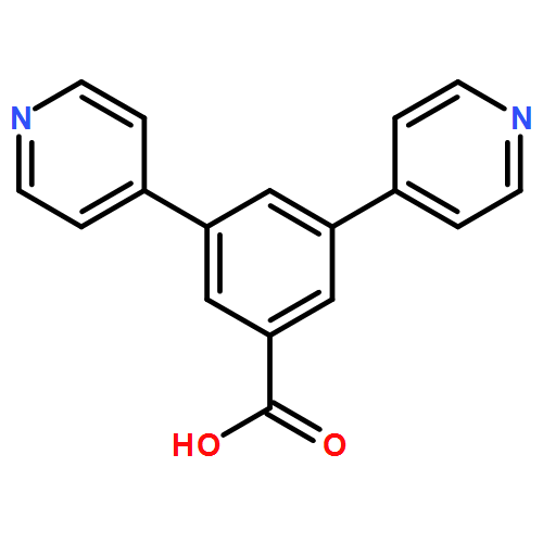 Benzoic acid, 3,5-di-4-pyridinyl-