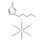 1-methyl-3-pentyl-2,3-dihydro-1h-imidazol-1-ium Hexafluorophospha Te