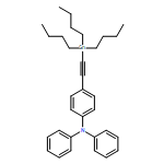 Benzenamine, N,N-diphenyl-4-[2-(tributylstannyl)ethynyl]-