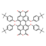 Perylo[3,4-cd:9,10-c'd']dipyran-1,3,8,10-tetrone, 5,6,12,13-tetrakis[4-(1,1-dimethylethyl)phenoxy]-