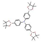 Benzenamine, 4-(4,4,5,5-tetramethyl-1,3,2-dioxaborolan-2-yl)-N,N-bis[4-(4,4,5,5-tetramethyl-1,3,2-dioxaborolan-2-yl)phenyl]-