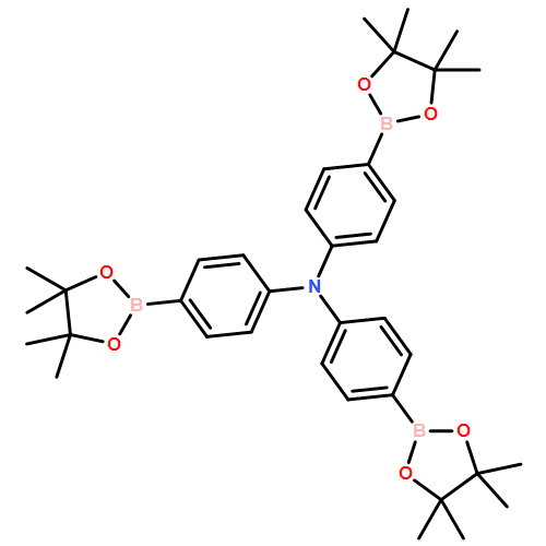 Benzenamine, 4-(4,4,5,5-tetramethyl-1,3,2-dioxaborolan-2-yl)-N,N-bis[4-(4,4,5,5-tetramethyl-1,3,2-dioxaborolan-2-yl)phenyl]-