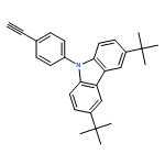 9H-Carbazole, 3,6-bis(1,1-dimethylethyl)-9-(4-ethynylphenyl)-