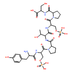 L-Serine, L-tyrosyl-O-phosphono-L-seryl-L-prolyl-L-threonyl-O-phosphono-L-seryl-L-prolyl-