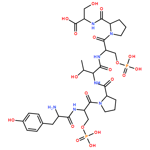 L-Serine, L-tyrosyl-O-phosphono-L-seryl-L-prolyl-L-threonyl-O-phosphono-L-seryl-L-prolyl-