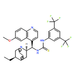 1-(3,5-Bis(trifluoromethyl)phenyl)-3-((1R)-(6-methoxyquinolin-4-yl)(5-vinylquinuclidin-2-yl)methyl)thiourea