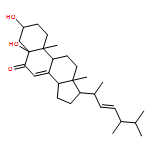 Ergosta-7,22-dien-6-one, 3,5-dihydroxy-, (3β,5α,22E)-