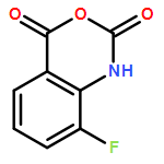 2H-3,1-Benzoxazine-2,4(1H)-dione, 8-fluoro-