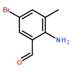 Benzaldehyde, 2-amino-5-bromo-3-methyl-
