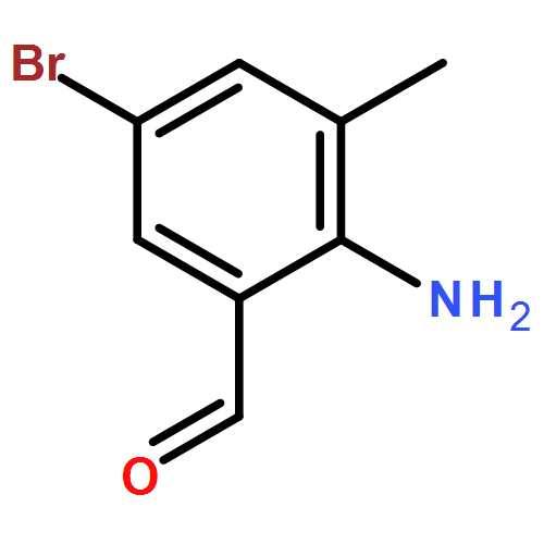 Benzaldehyde, 2-amino-5-bromo-3-methyl-