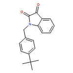 1H-Indole-2,3-dione, 1-[[4-(1,1-dimethylethyl)phenyl]methyl]-