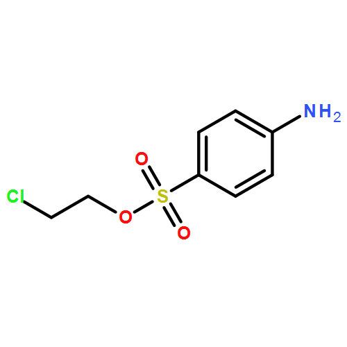 Benzenesulfonic acid, 4-amino-, 2-chloroethyl ester