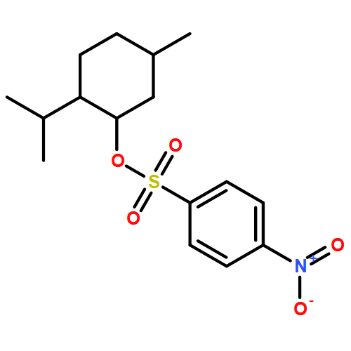 Benzenesulfonic acid, 4-nitro-, 5-methyl-2-(1-methylethyl)cyclohexyl ester