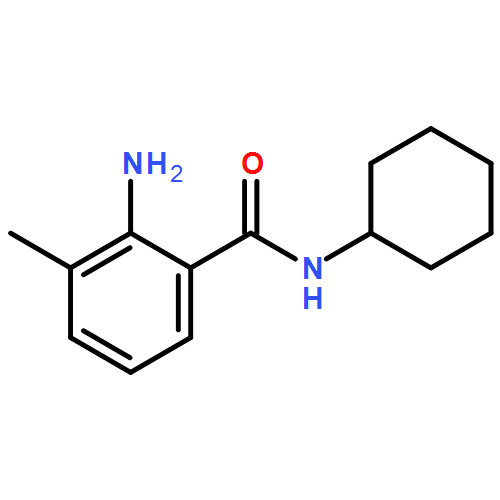 Benzamide, 2-amino-N-cyclohexyl-3-methyl-