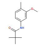 Propanamide, N-(3-methoxy-4-methylphenyl)-2,2-dimethyl-