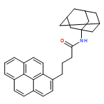 1-Pyrenebutanamide, N-tricyclo[3.3.1.13,7]dec-1-yl-