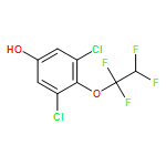 Phenol, 3,5-dichloro-4-(1,1,2,2-tetrafluoroethoxy)-