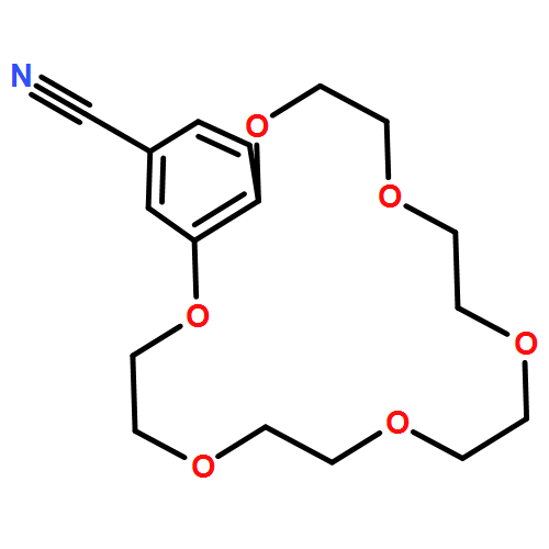 1,4,7,10,13,16-Benzohexaoxacyclooctadecin-18-carbonitrile, 2,3,5,6,8,9,11,12,14,15-decahydro-
