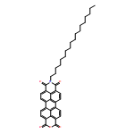 1H-2-Benzopyrano[6',5',4':10,5,6]anthra[2,1,9-def]isoquinoline-1,3,8,10(9H)-tetrone, 9-octadecyl-