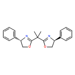 (4S,4'S)-2,2'-(Propane-2,2-diyl)bis(4-phenyl-4,5-dihydrooxazole)