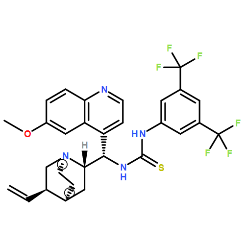 N-[3,5-Bis(trifluoromethyl)phenyl]-N-[(8a,9S)-6-methoxy-9-cinchonanyl]thiourea