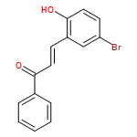2-Propen-1-one, 3-(5-bromo-2-hydroxyphenyl)-1-phenyl-, (E)- (9CI)