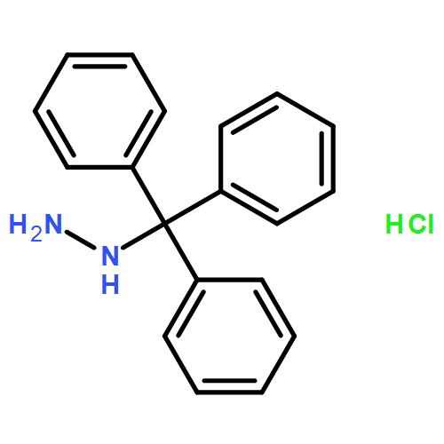 Hydrazine, (triphenylmethyl)-, monohydrochloride