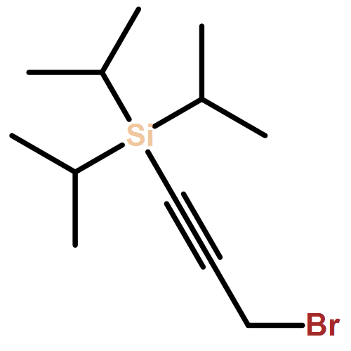 Silane, (3-bromo-1-propyn-1-yl)tris(1-methylethyl)-