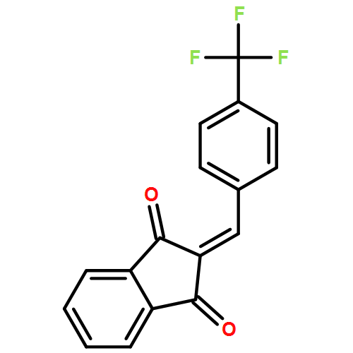 1H-Indene-1,3(2H)-dione, 2-[[4-(trifluoromethyl)phenyl]methylene]-