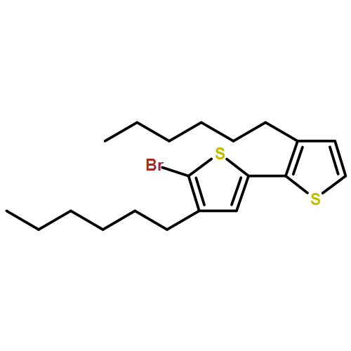 2,2'-Bithiophene, 5'-bromo-3,4'-dihexyl