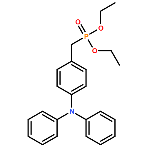 Phosphonic acid, P-[[4-(diphenylamino)phenyl]methyl]-, diethyl ester